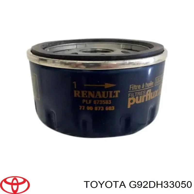 Do koszyka G92DH33050 Toyota Filtr kabiny