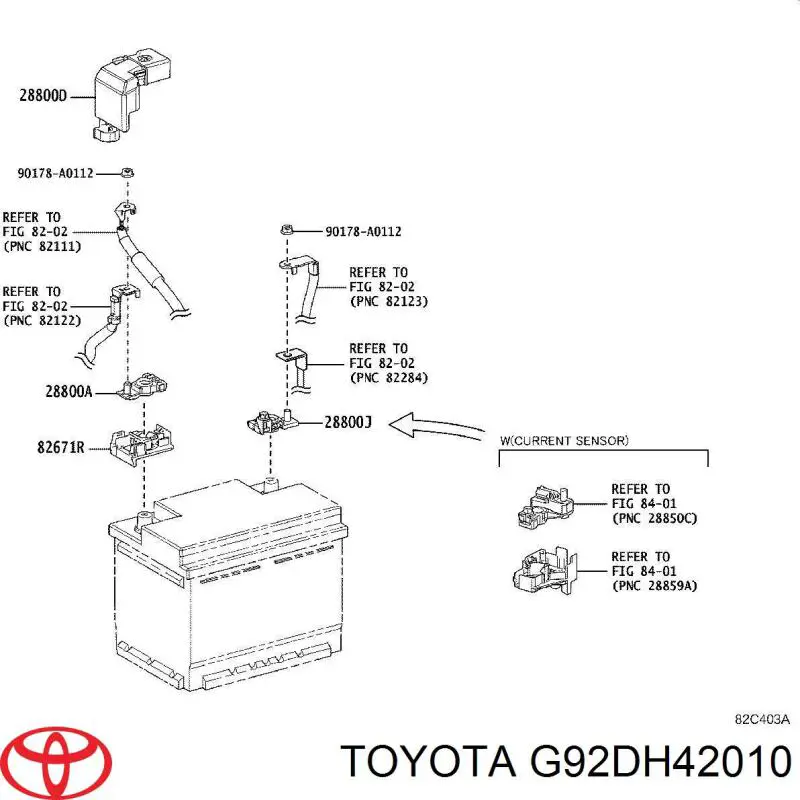 G92DH42010 Toyota Filtr powietrza