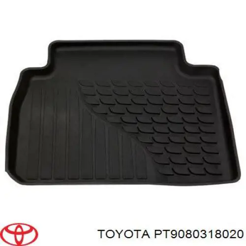 Dywaniki przód+tył, komplet PT9080318020 Toyota