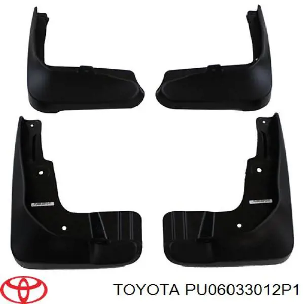 Chlapacze przednie+tylne, zestaw Toyota Camry VII sedana (V50) (2011 - 2019) cena, od 298,55 USD