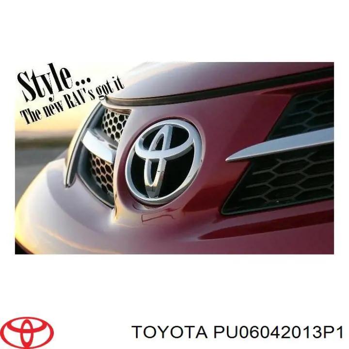 PU06042013P1 Toyota Chlapacze przednie+tylne, zestaw