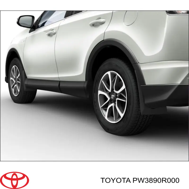  Chlapacze przednie+tylne, zestaw Toyota RAV4 4