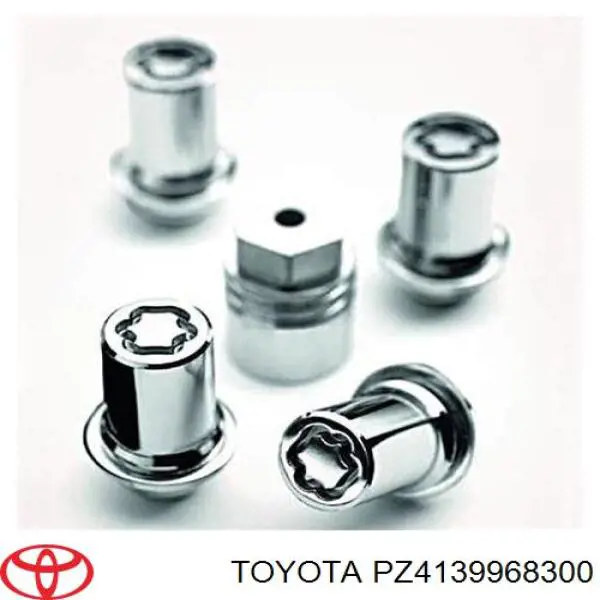 PZ4139968300 Toyota Nakrętka koła