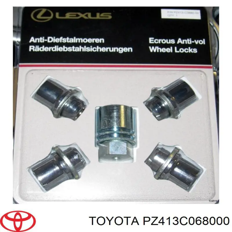 Śruba koła do Lexus RX 300/330/350/400H U3