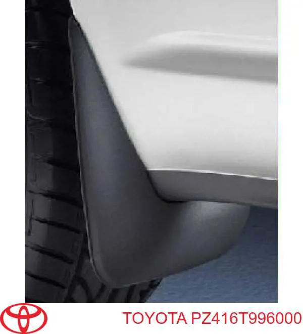 Do koszyka Chlapacze tylne, komplet Toyota Avensis II T25