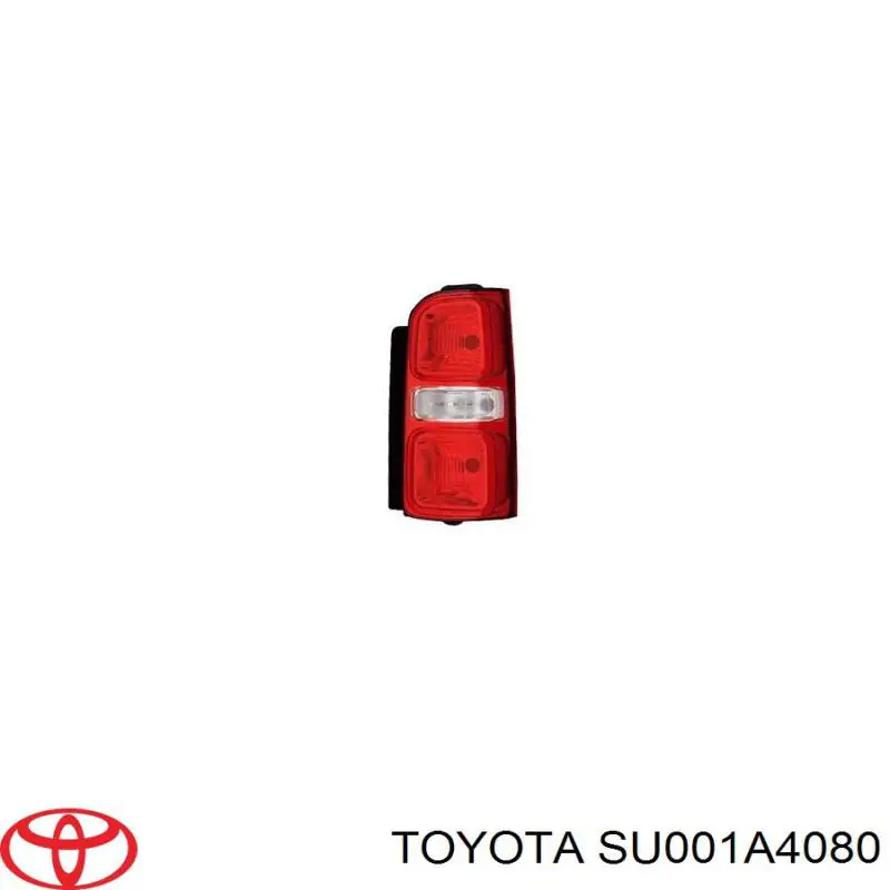 Lampa zespolona tylna prawa Toyota 9808243080 cena, od 135,56 USD