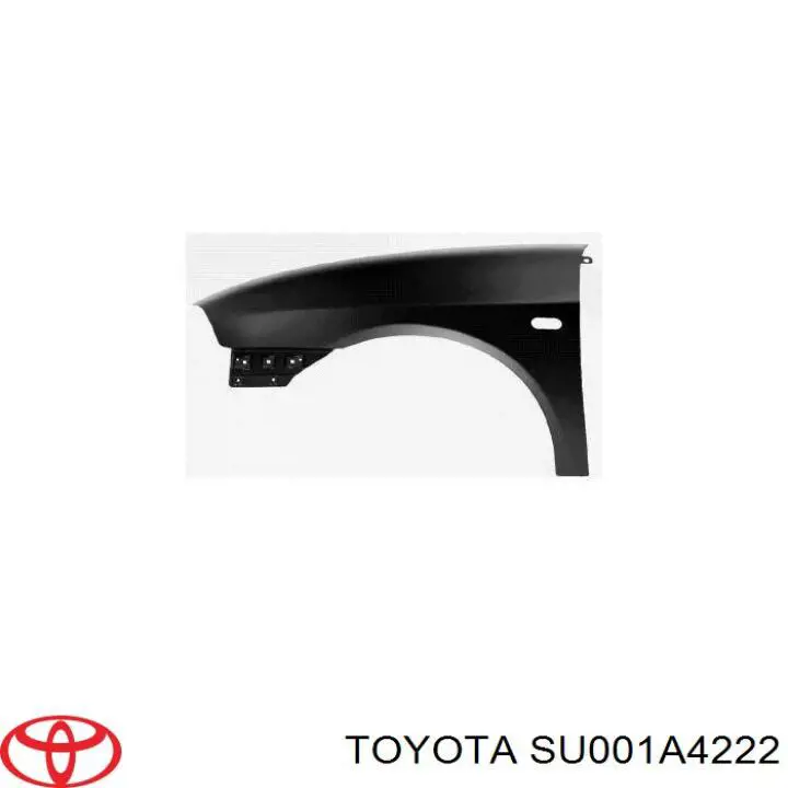 Do koszyka SU001A4222 Toyota Błotnik przedni lewy