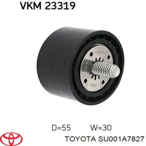 Rolka napinacza paska rozrządu 1628925880 Peugeot/Citroen