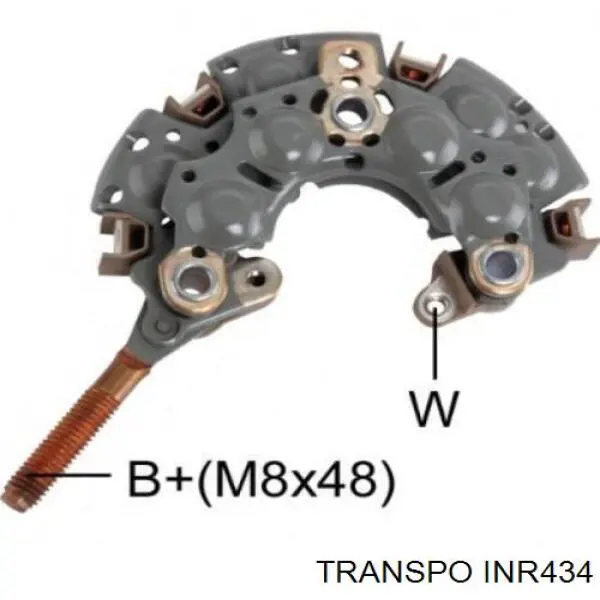 Mostek prostowniczy alternatora = Moster diodowy alternatora INR434 Transpo