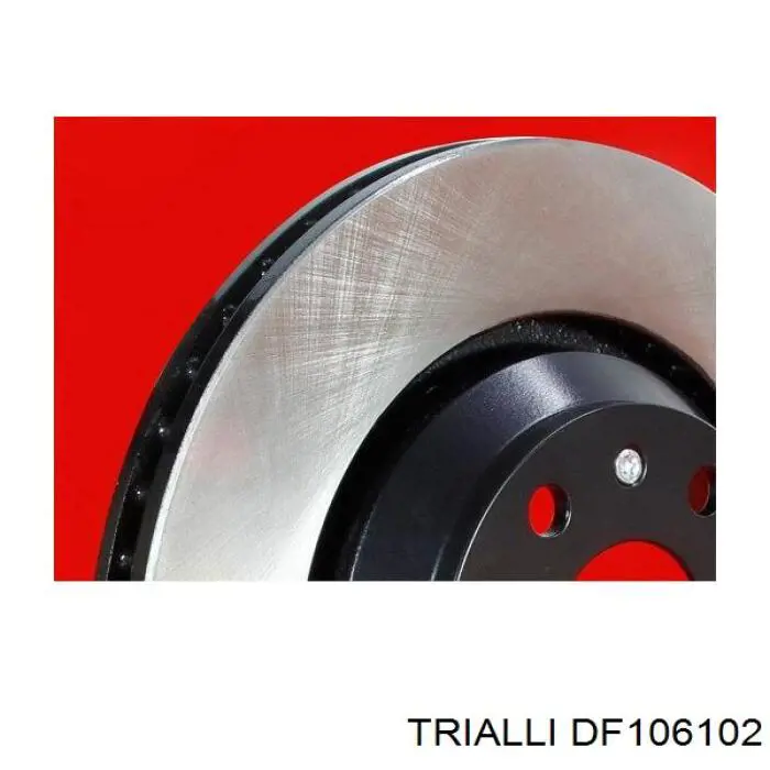 Tarcza hamulcowa przednia Trialli DF106102 cena, od 50,29 USD