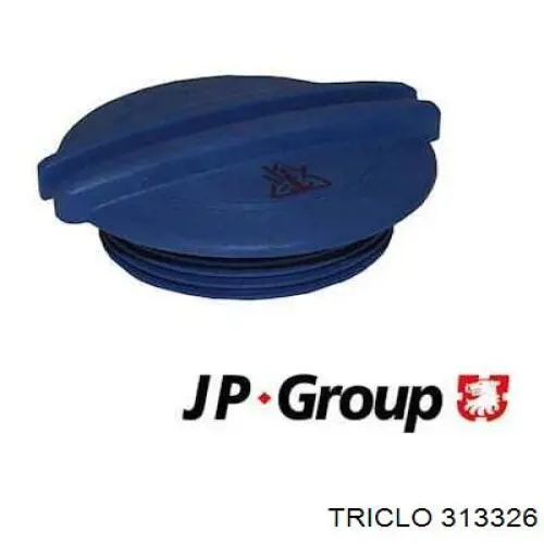 Do koszyka 313326 Triclo Pokrywa (korek) zbiornika wyrównawczego