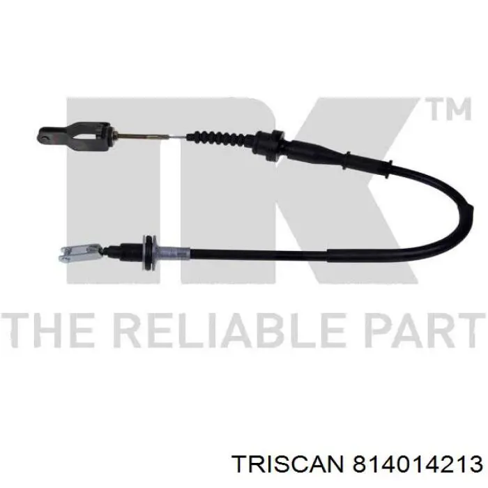 Do koszyka 814014213 Triscan Linka sprzęgła