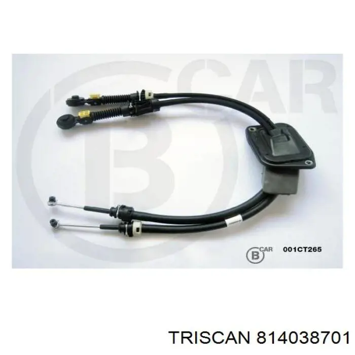 Linka dźwigni zmiany biegów podwójna Peugeot/Citroen 2444P4 cena, od 110,67 USD