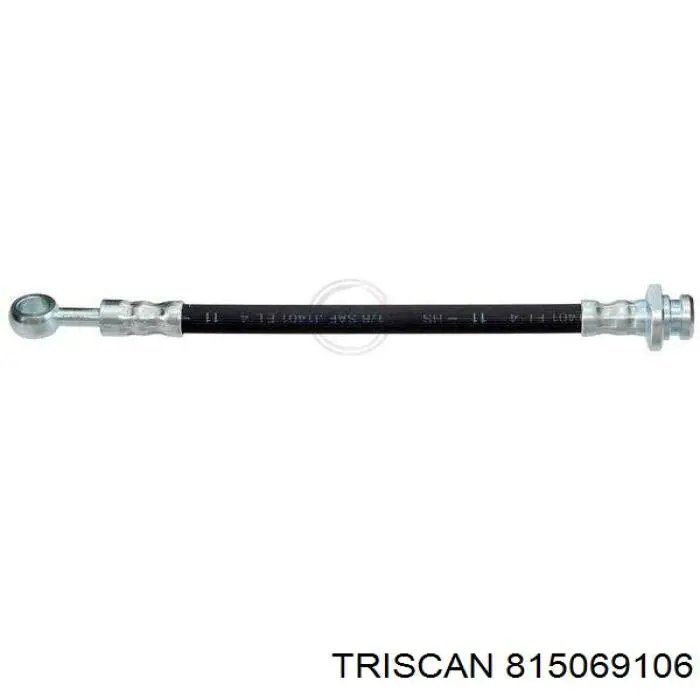 Do koszyka 5157060A30000 Suzuki Przewód hamulcowy przedni
