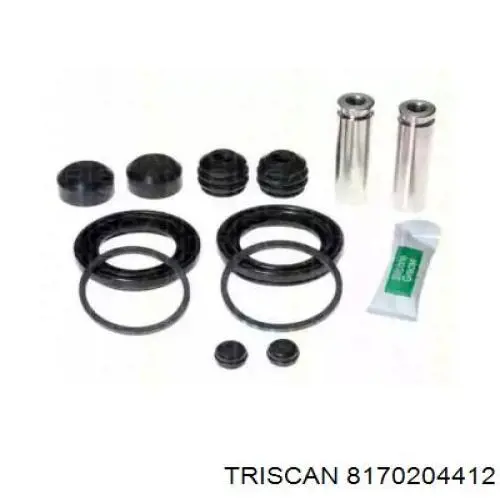 Do koszyka 8170204412 Triscan Zestaw naprawczy zacisku hamulcowego przedniego