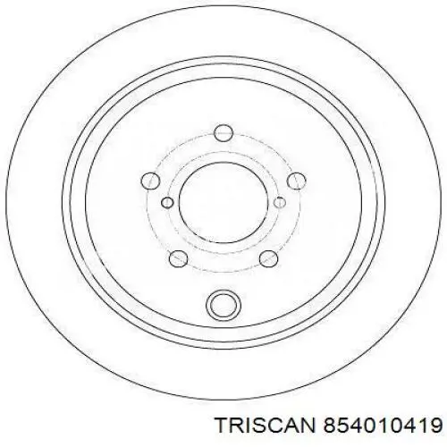 854010419 Triscan Pierścień ABS