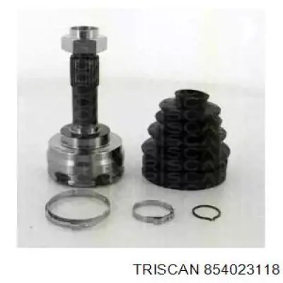Przegub homokinetyczny przedni zewnętrzny Triscan 854023118 cena, od 55,71 USD