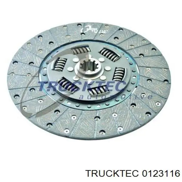 Tarcza sprzęgła Trucktec 0123116 cena, od 90,85 USD
