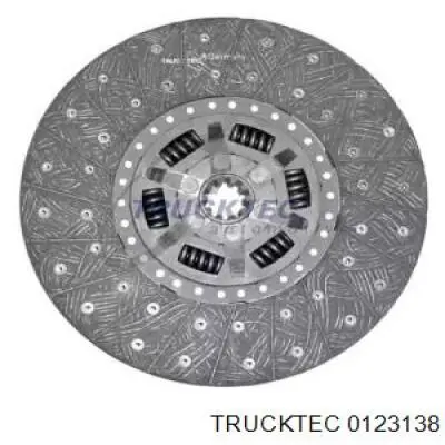 Do koszyka 0123138 Trucktec Tarcza sprzęgła