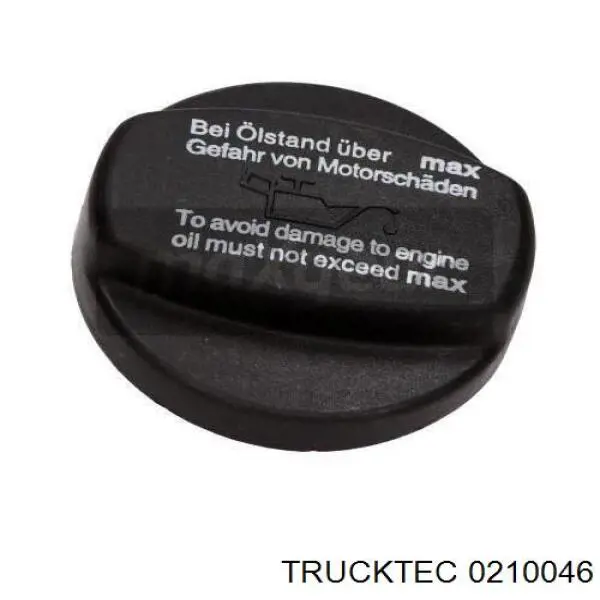 Do koszyka 0210046 Trucktec Korek wlewu oleju