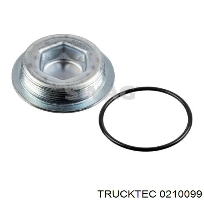 Do koszyka 0210099 Trucktec Zaślepka głowicy cylindrów/bloku cylindrów
