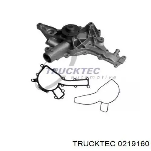 Pompa chłodząca wodna Trucktec 0219160 cena, od 107,24 USD