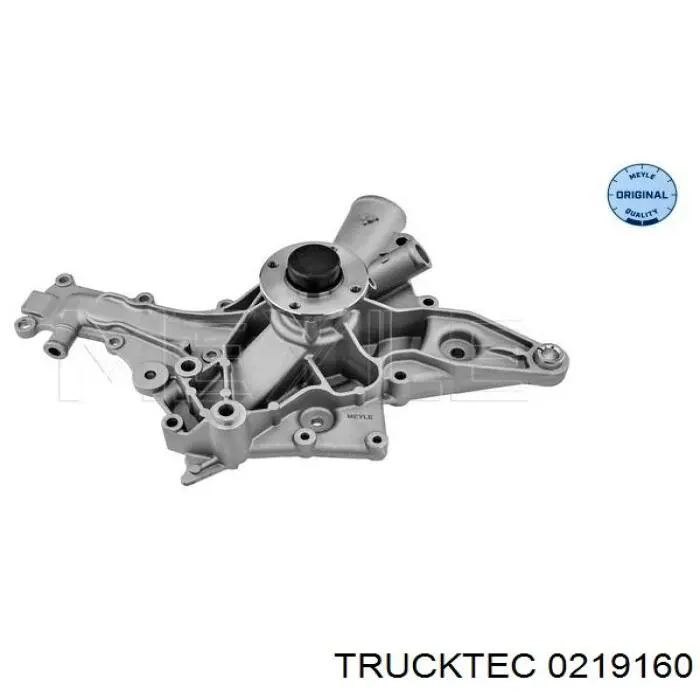 Do koszyka 0219160 Trucktec Pompa chłodząca wodna