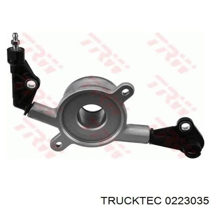 Do koszyka 0223035 Trucktec Cylinder roboczy sprzęgła (wysprzęglik) w komplecie z łożyskiem wyciskowym