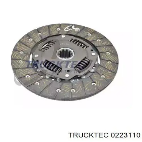Tarcza sprzęgła Trucktec 0223110 cena, od 59,52 USD