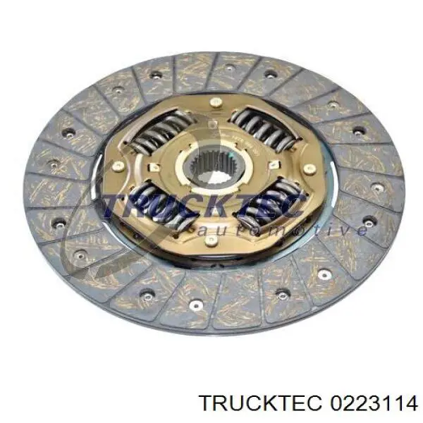 Do koszyka 0223114 Trucktec Tarcza sprzęgła