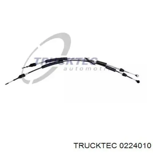 0224010 Trucktec Linka dźwigni zmiany biegów podwójna