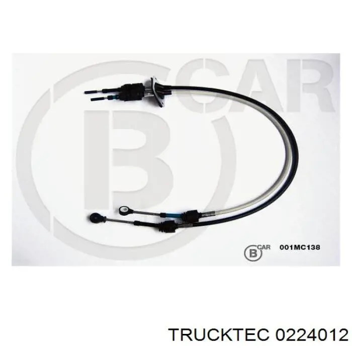 Linka dźwigni zmiany biegów podwójna Trucktec 0224012 cena, od 65,08 USD