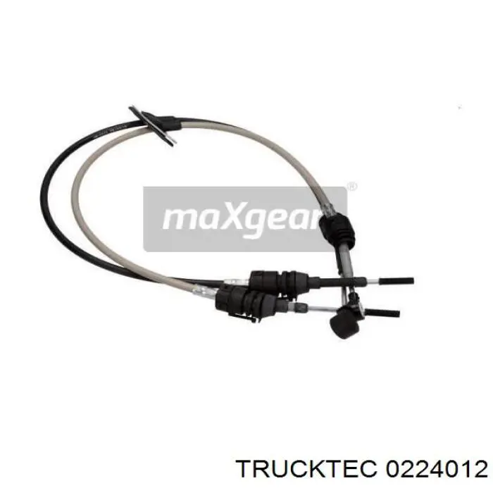 Do koszyka 0224012 Trucktec Linka dźwigni zmiany biegów podwójna