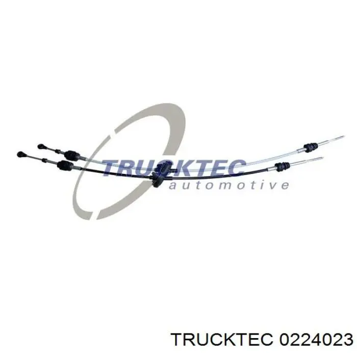 0224023 Trucktec Linka dźwigni zmiany biegów podwójna