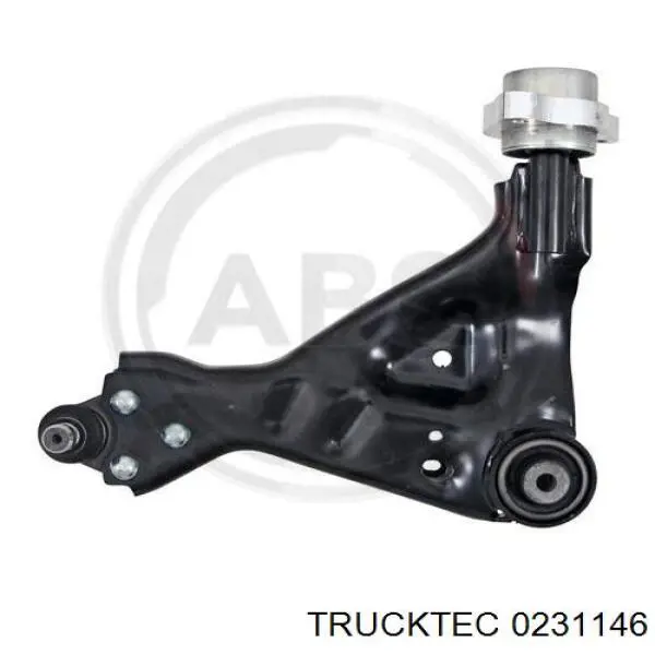 Do koszyka 0231146 Trucktec Wahacz zawieszenia przedniego dolny lewy