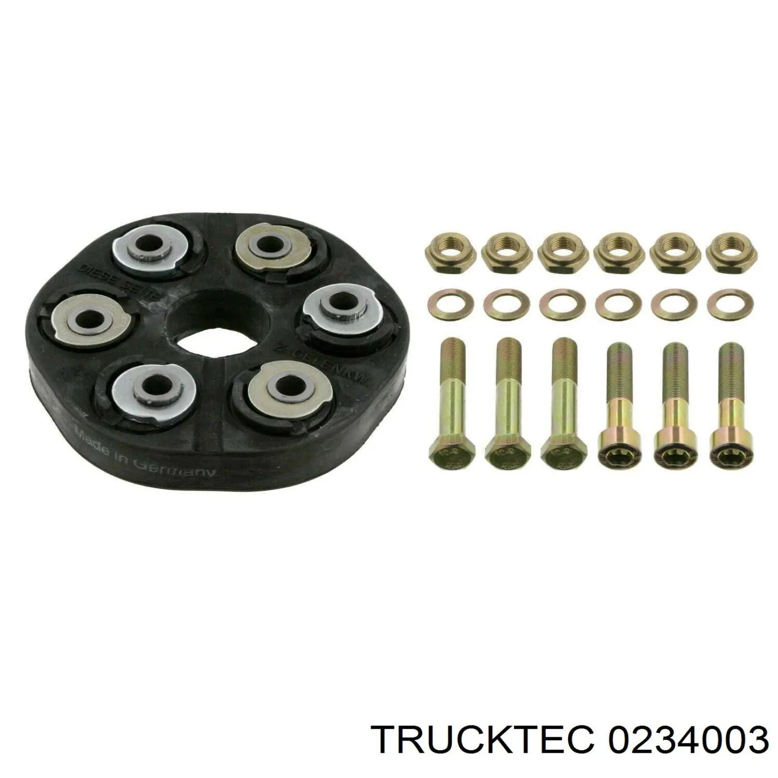 Przegub elastyczny wału przedni Trucktec 0234003 cena, od 51,43 USD