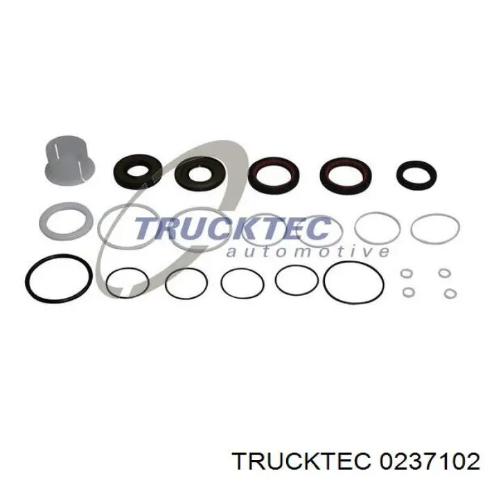 Do koszyka 0237998 Trucktec Zestaw naprawczy maglownicy (mechanizmu) (zestaw uszczelniaczy)