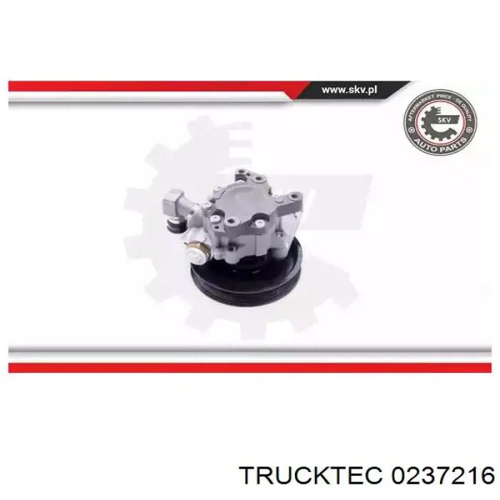 Pompa wspomagania hydraulicznego kierownicy Trucktec 0237216 cena, od 159,89 USD