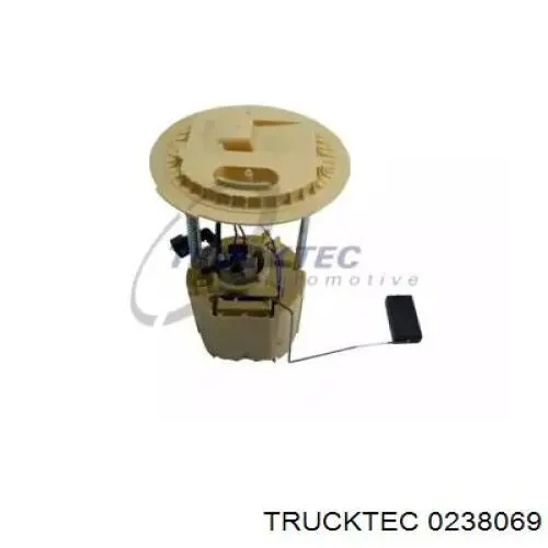 0238069 Trucktec Moduł pompy paliwowej z czujnikiem poziomu paliwa