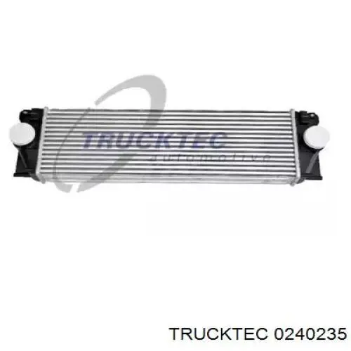 Chłodnica intercoolera Trucktec 0240235 cena, od 122,32 USD