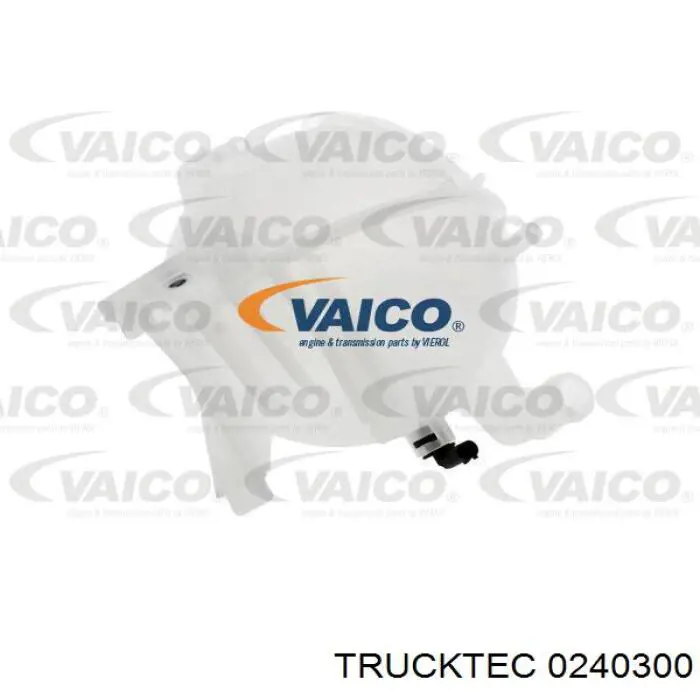 Do koszyka 0240300 Trucktec Zbiorniczek wyrównawczy układu chłodzenia