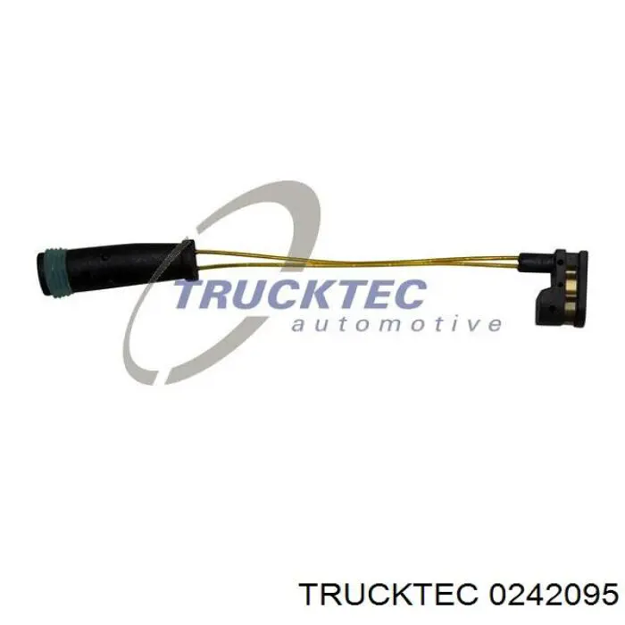 Czujnik zużycia klocków hamulcowych przedni Trucktec 0242095 cena, od 4,11 USD