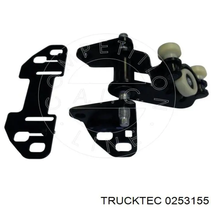Do koszyka 0253155 Trucktec Rolka drzwi bocznych (przesuwnych) prawa środkowa