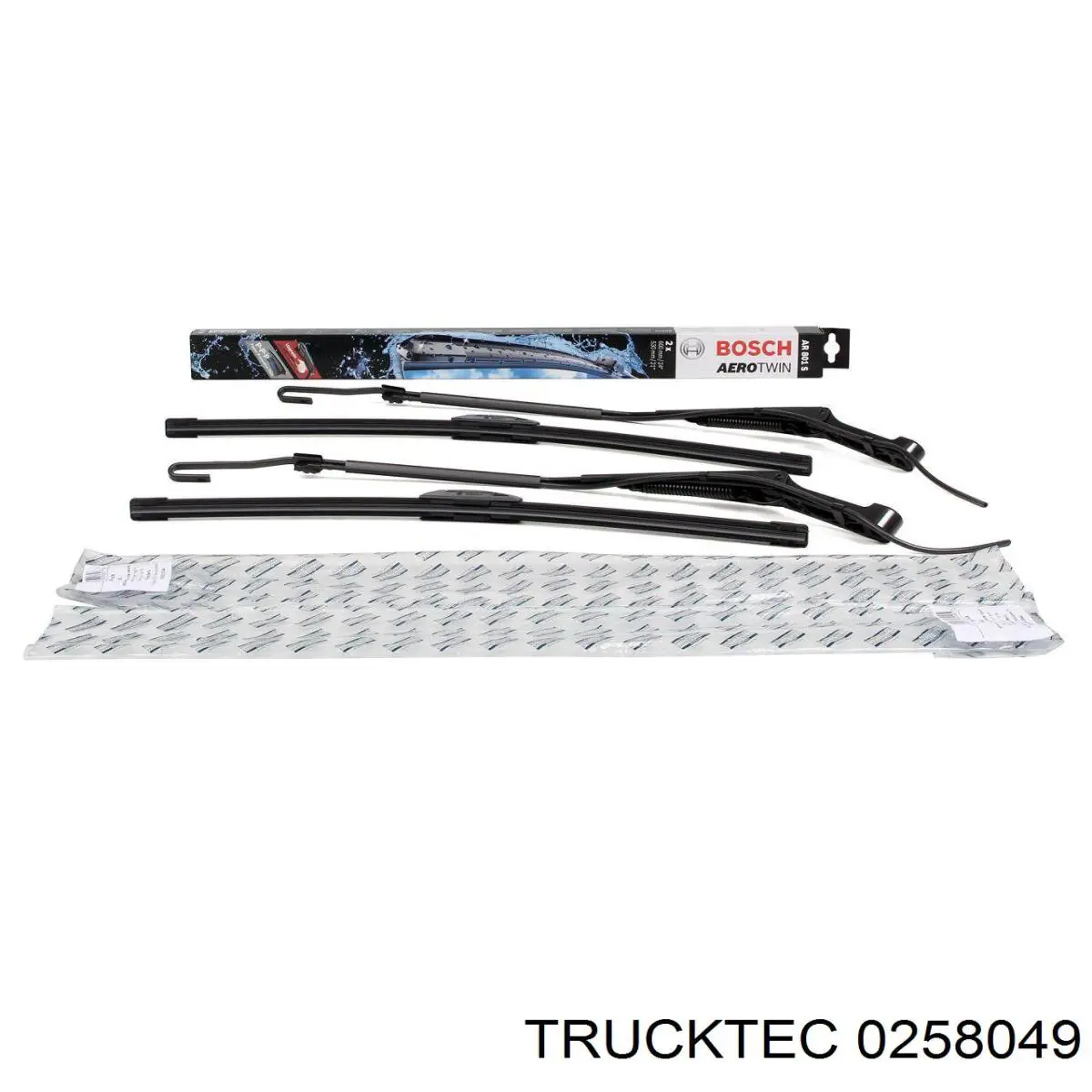 Do koszyka 0258049 Trucktec Ramię wycieraczki szyby przedniej