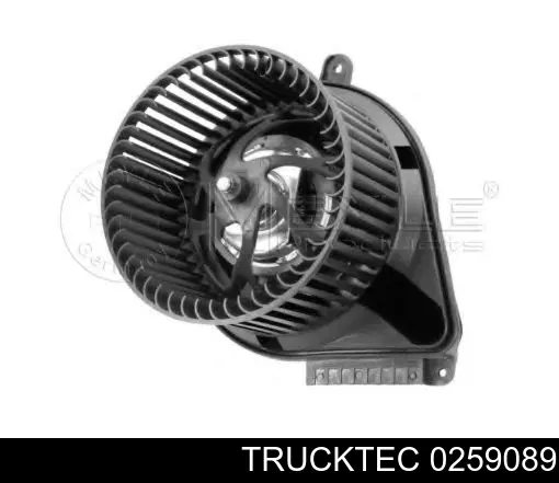 Do koszyka 0259089 Trucktec Silniczek wentylatora nagrzewnicy (ogrzewacza wnętrza)