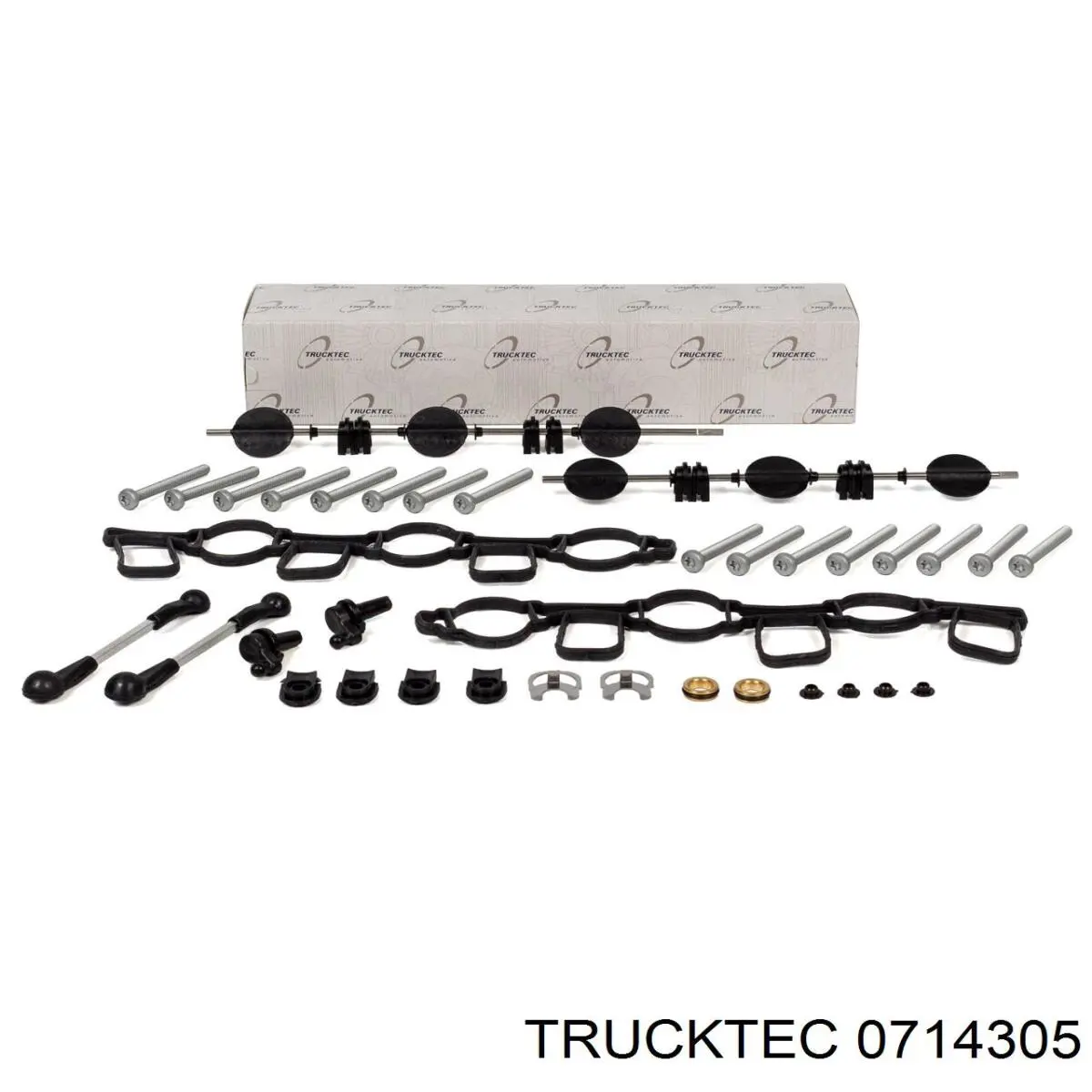 0714305 Trucktec Kolektor ssący lewy
