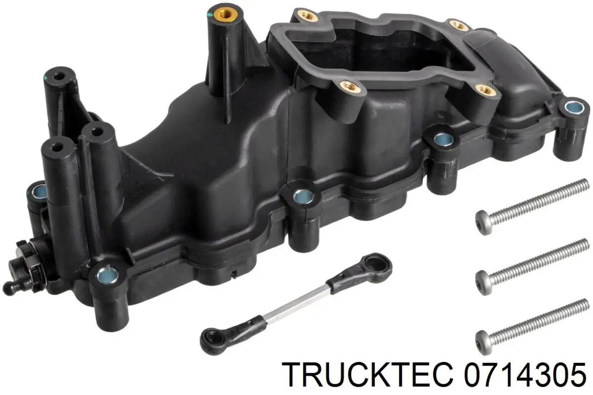 0714305 Trucktec Kolektor ssący lewy