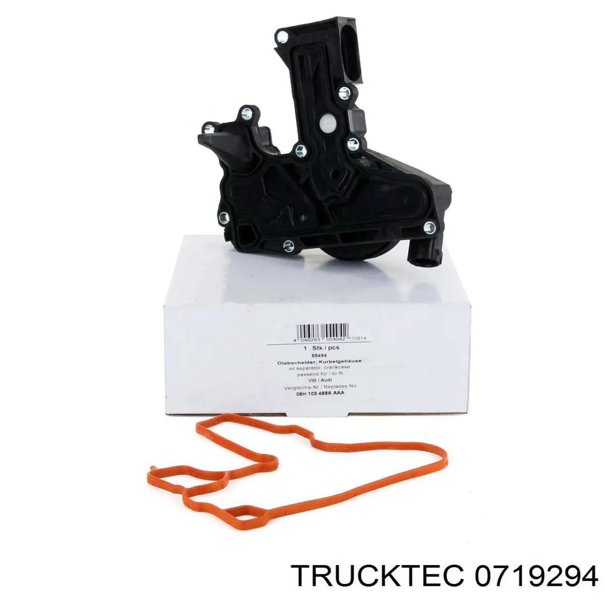 Do koszyka 0719294 Trucktec Pompa chłodzenia wodą, w komplecie z obudową