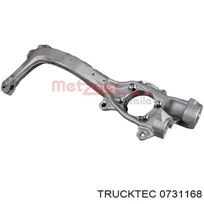 0731168 Trucktec Czop (zwrotnica) przedni lewy