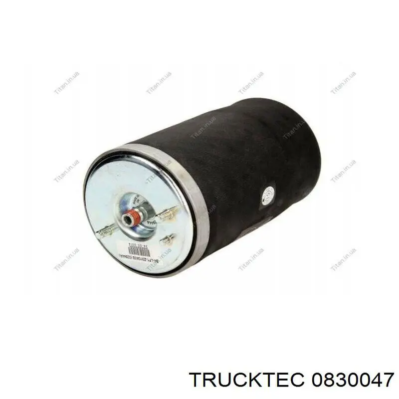 Poduszka pneumatyczna (resor pneumatyczny) mostu tylnego Trucktec 0830047 cena, od 105,33 USD